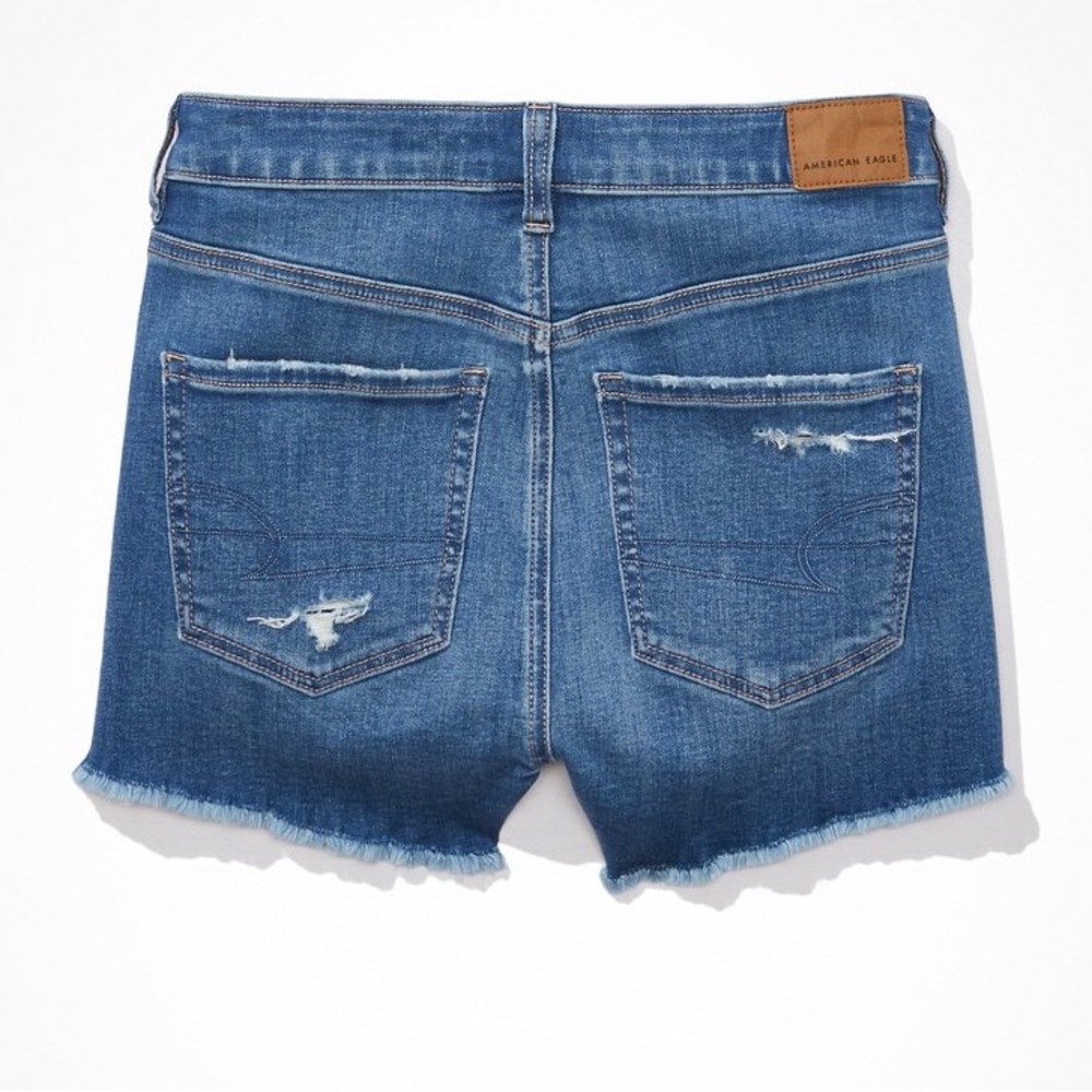 American Eagle Stretchy Denim Shorts - Picture 2 of 7